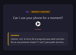 Grammar card back — can